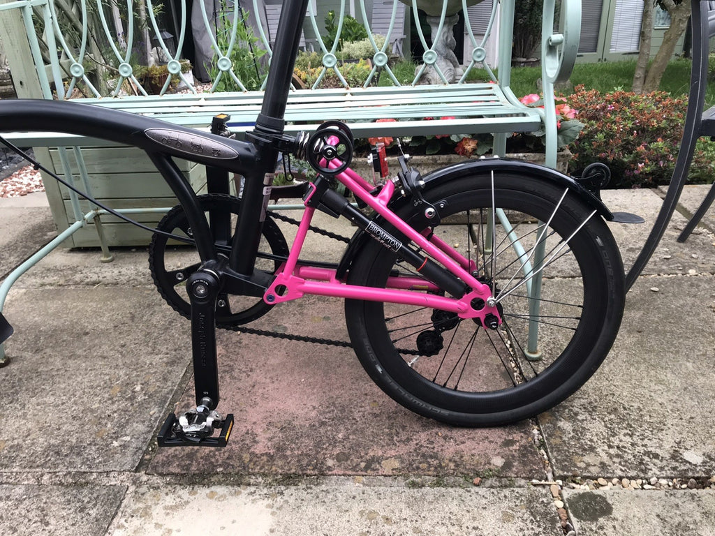 Brompton Folding Bicycle 3-Speed Many Upgrades Very Rare Mint Condition