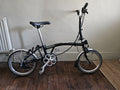 2021 Brompton M3L 3-Speed Folding Bike – Black – Exceptionally Lightly Used