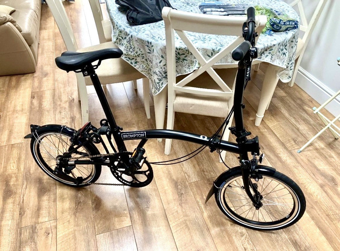 Brompton C Line, 2026  Black, Black Ed, Mid Handlebar NEW