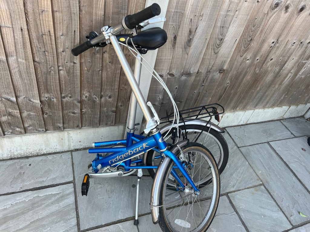 Ridgeback Impulse 20in Folding Bike 6-Speed Derailleur Grip Shifter V-Brake