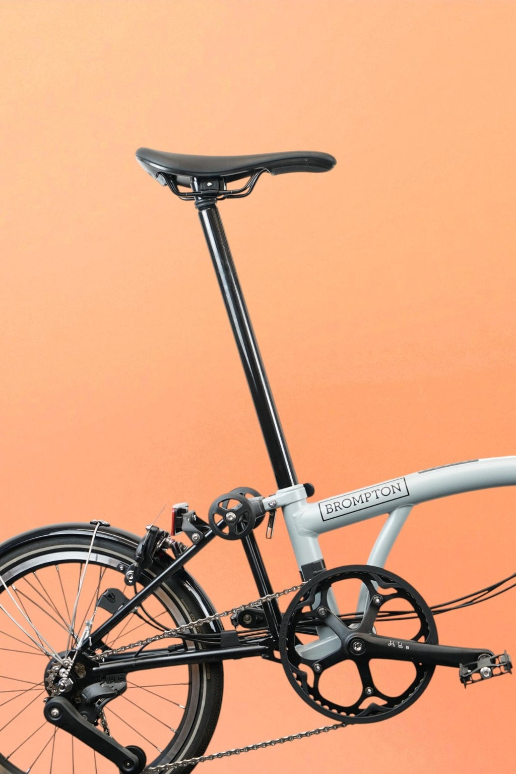 Brand New Brompton P Line Explore - 12 speed - Lunar Ice