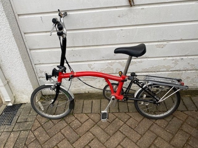 Brompton 3-speed folding bicycle