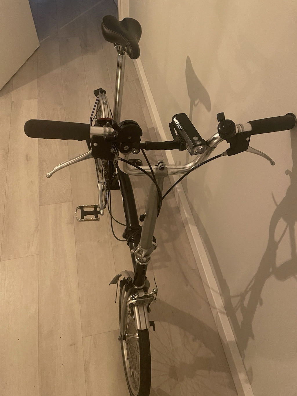 Brompton M3L Folding Bike Black (3 Speed)