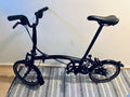 Brompton Bike 6-Speed Explore 2024, Black Mid Handlebar