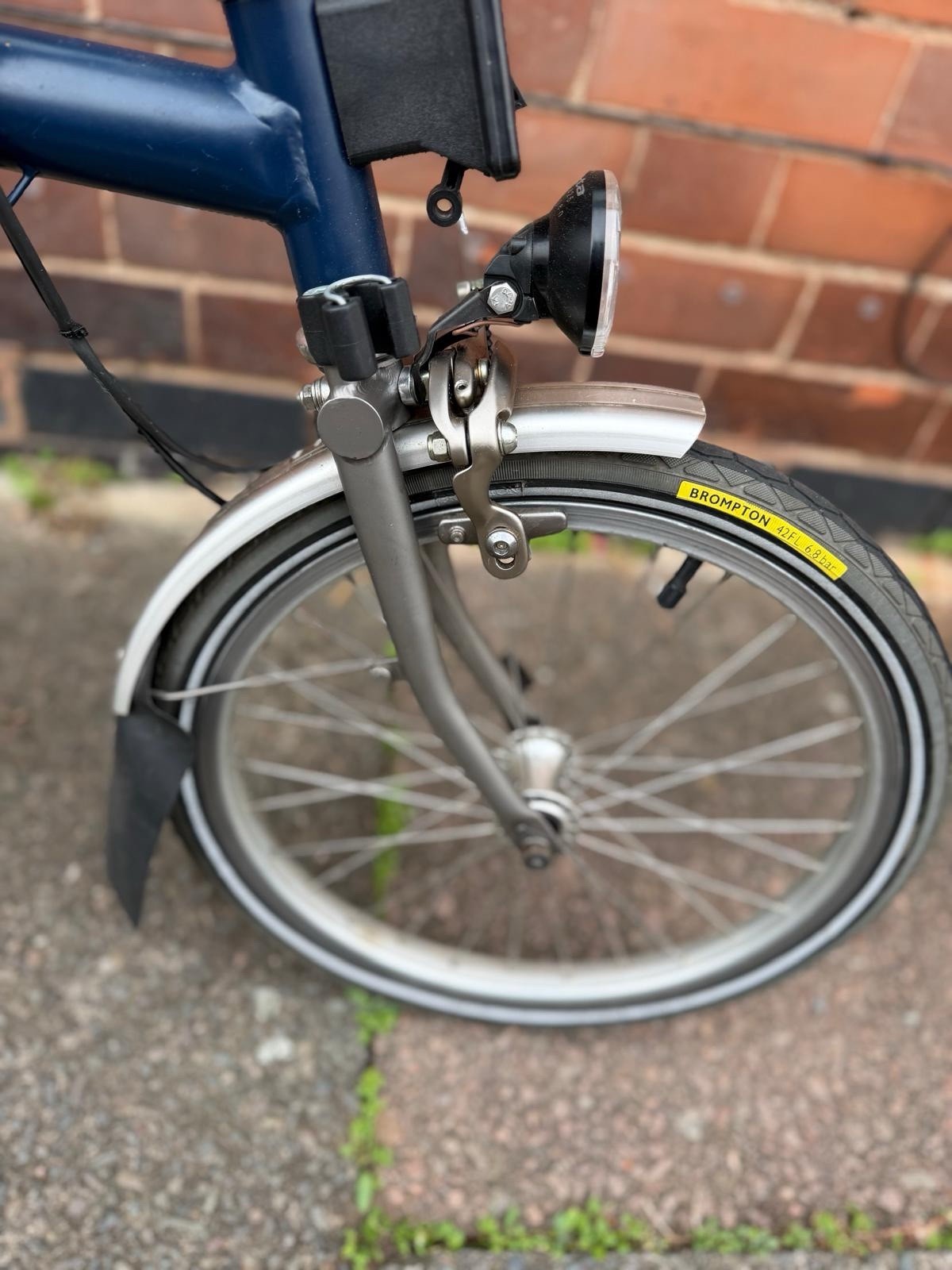 Brompton M6L-X Superlight Titanium 6 Speed -  Excellent Condition