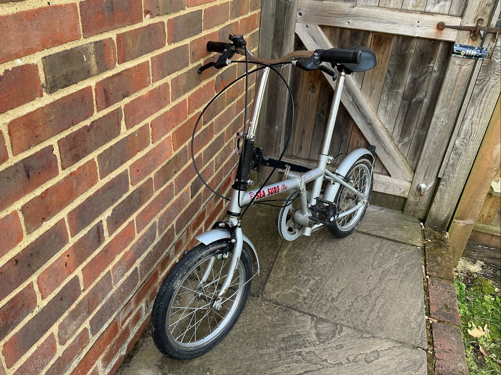 Sea Sure Folding Bike Ideal For Commute Or Boat 16 Inch Wheels G.W.O