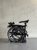 Brompton P Line 4-Speed Folding Bike Midnight Black, Lightweight