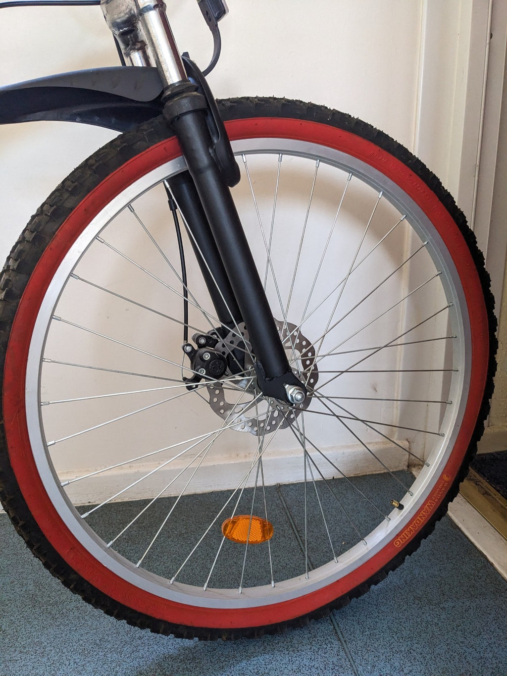 Brand new men's Everest Shimano, folding mountain bike bike