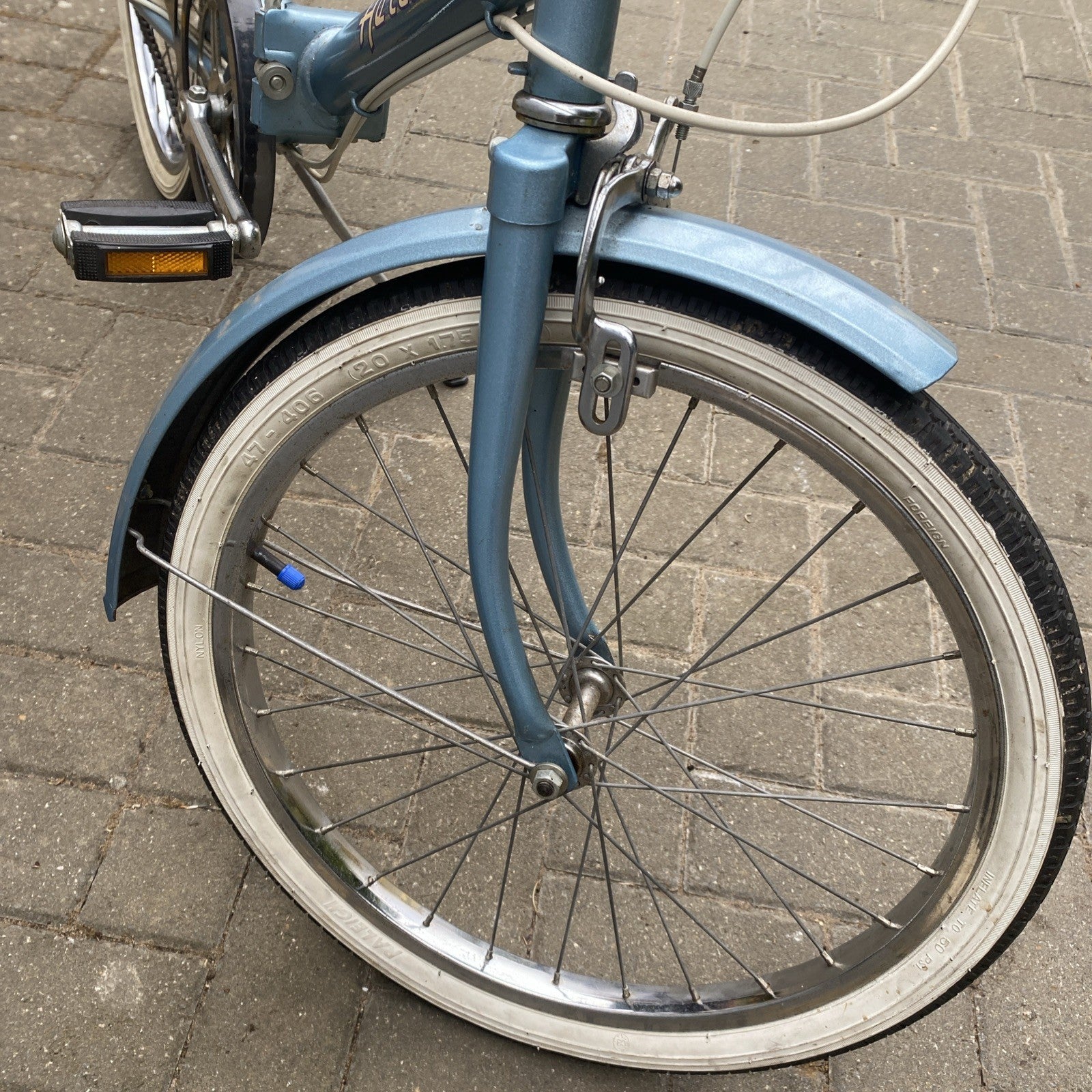 Vintage Hercules Compact folding bike Stowaway Shopper fold Raleigh Retro 1983