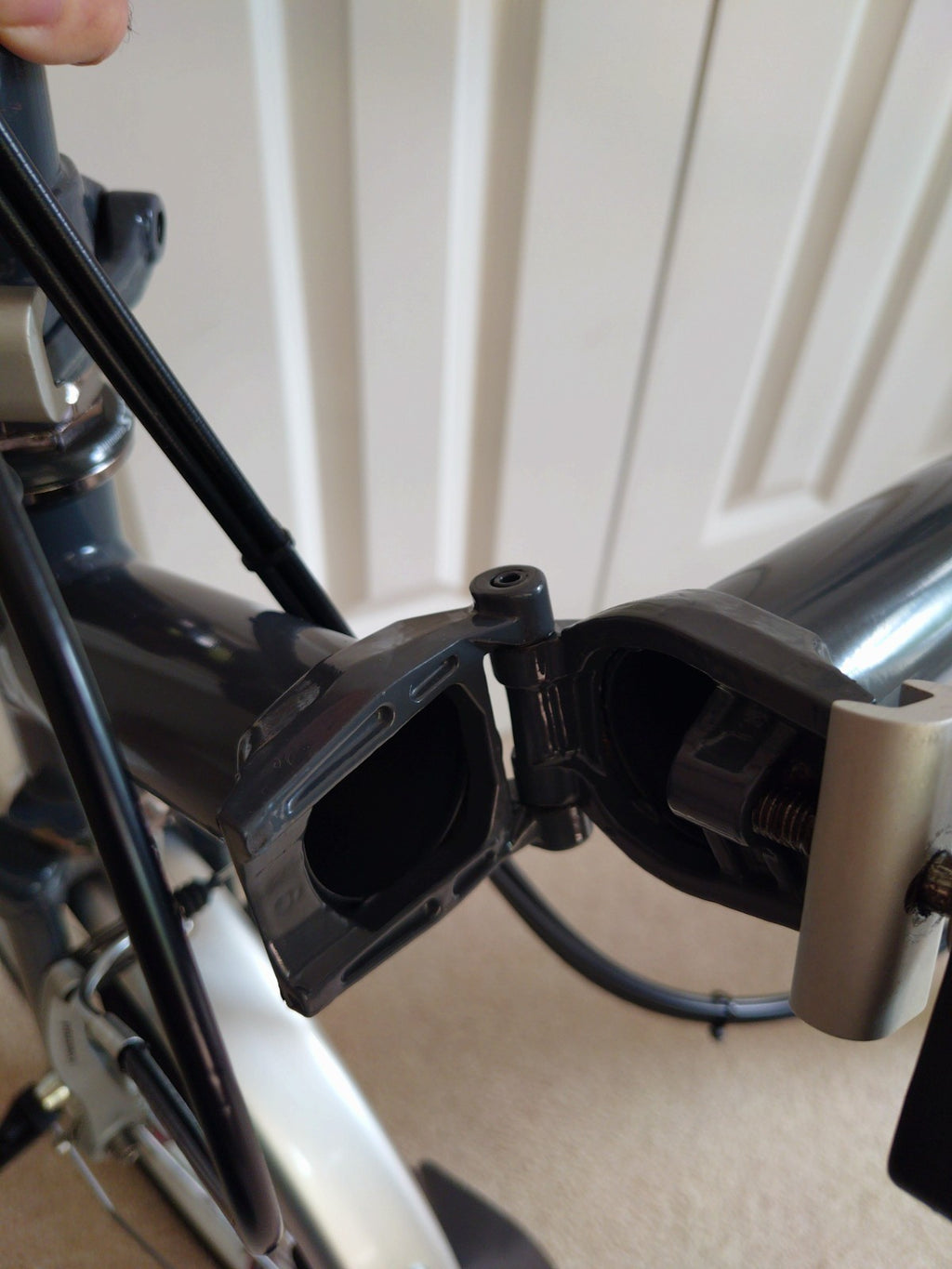 Extremely Rare Brompton Steve Parry Rohloff Test Ridden Only