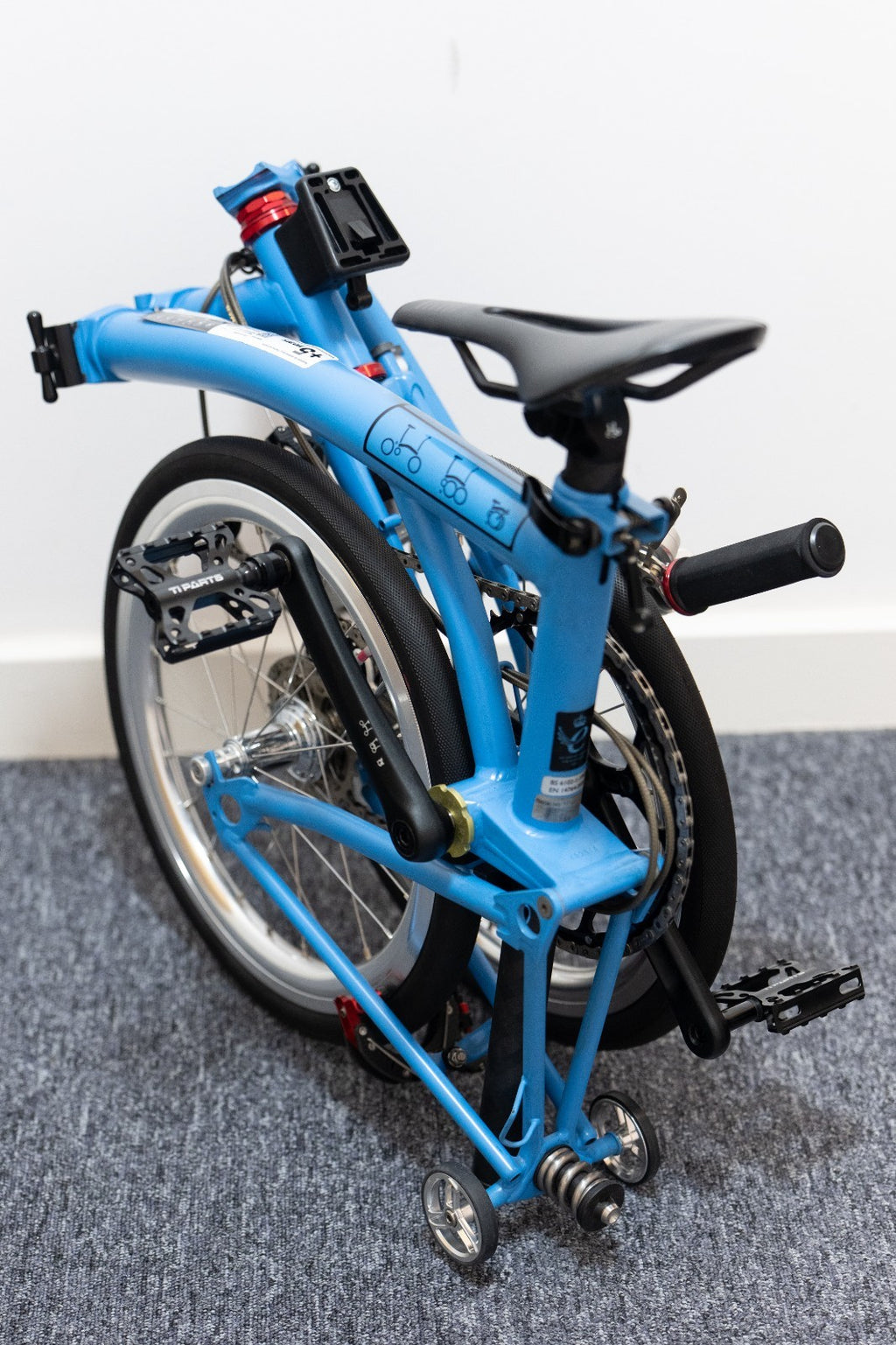 Brompton 11-26T 6 speed M bar 8.7kg Carbon Extralite H&H Ti Parts Workshop Rapha