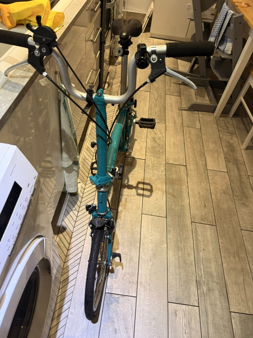 Brompton B75 16" Folding Bike - Blue