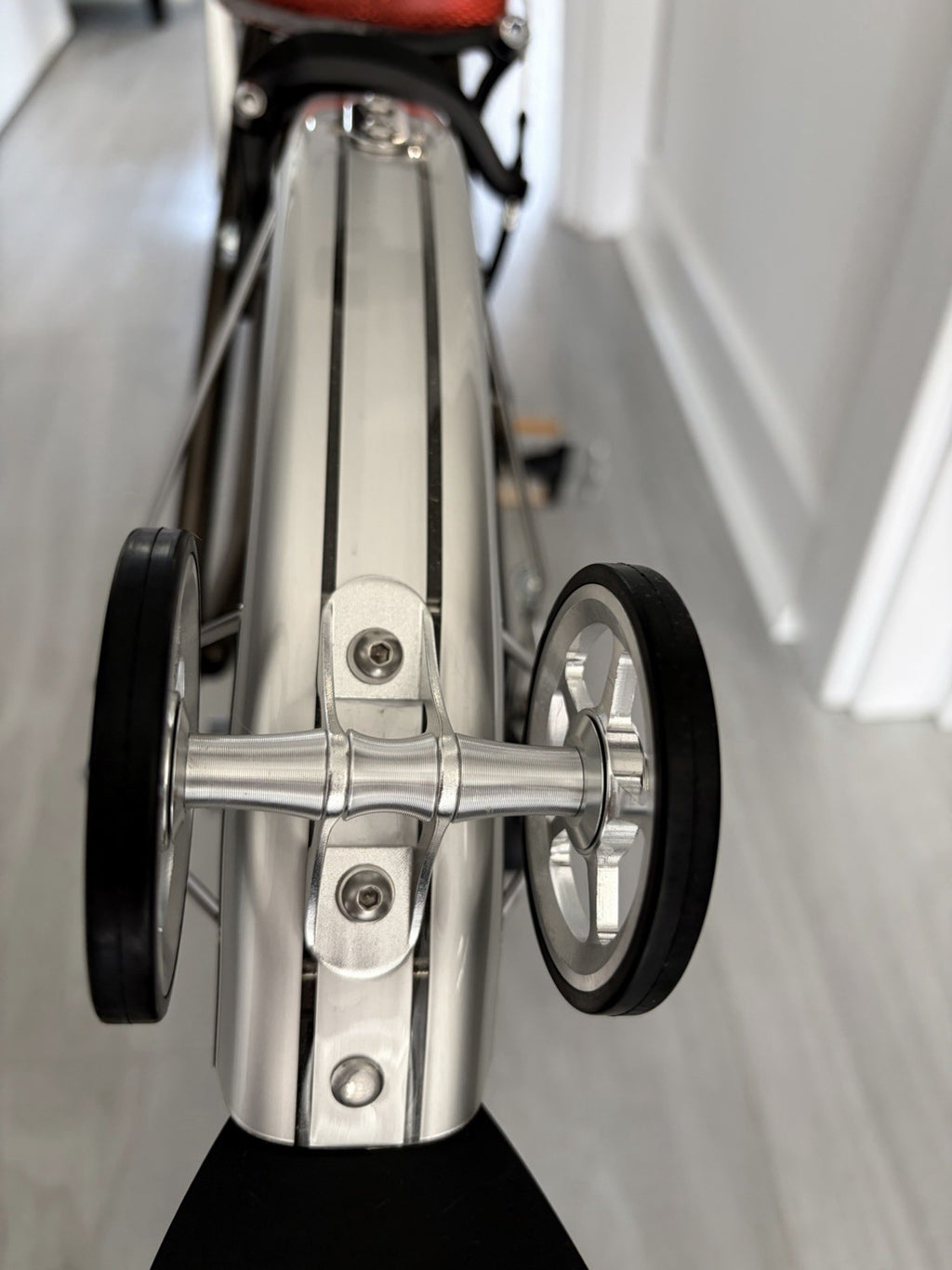 Brompton Raw Lacquer S6L Folding Bike