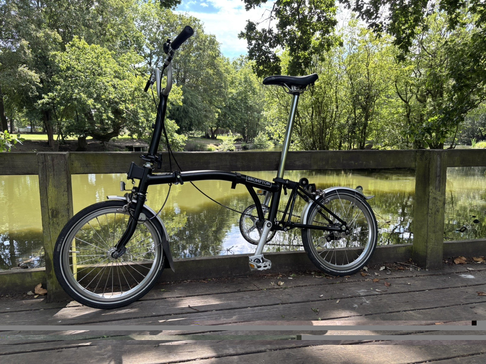 Brompton M1L Single Speed 2014 Folding Bike Lightweight