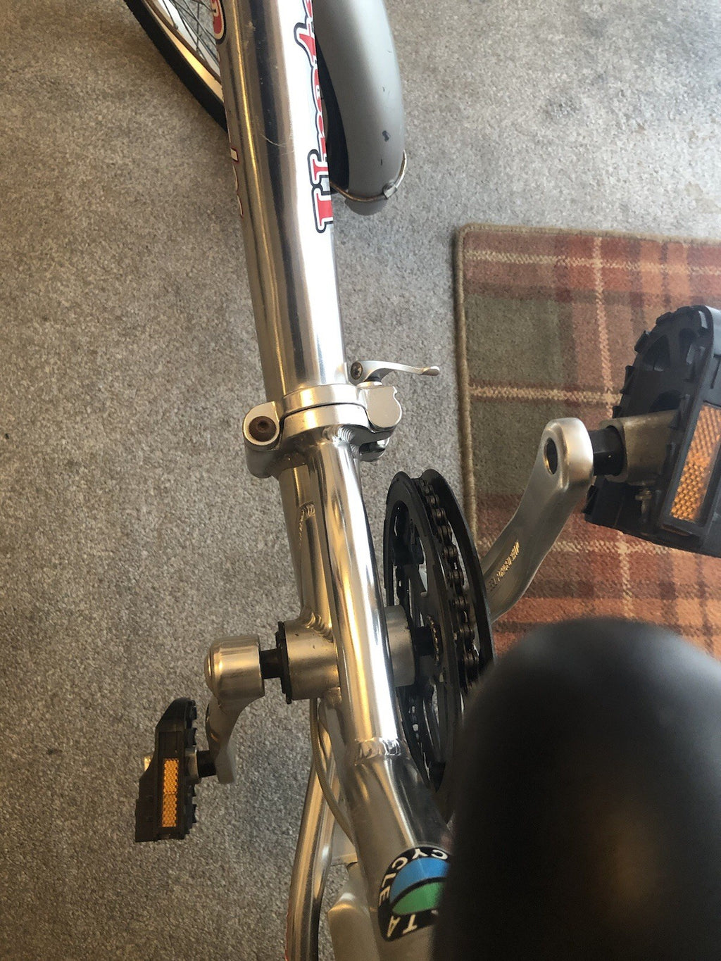 Folding Bike UrataBike -20inch Wheel Folding Silver Used