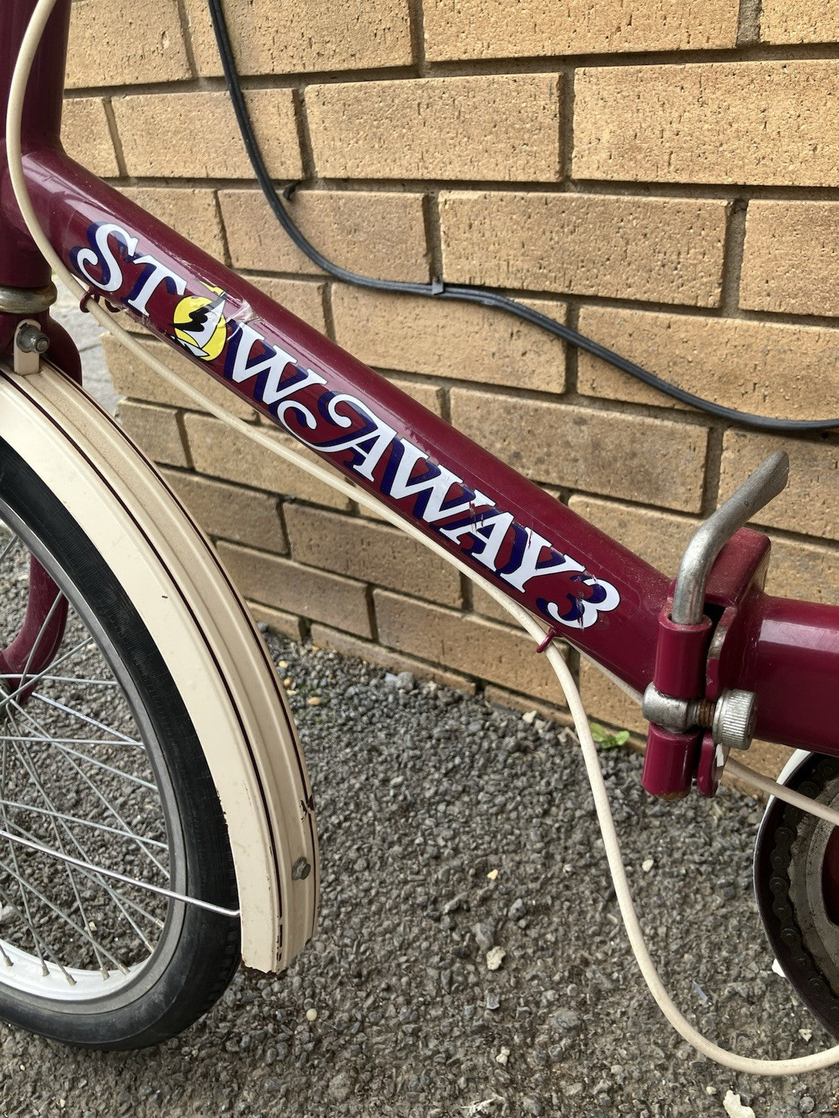 Ladies Foldable Bike £30 Easily Folded For Convenience No Longer Used