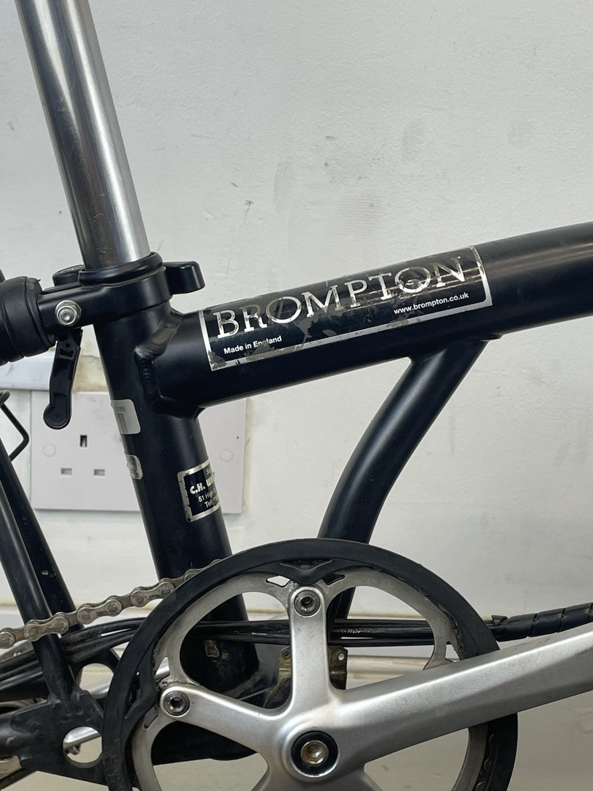 Brompton M6L Folding Bike - Black