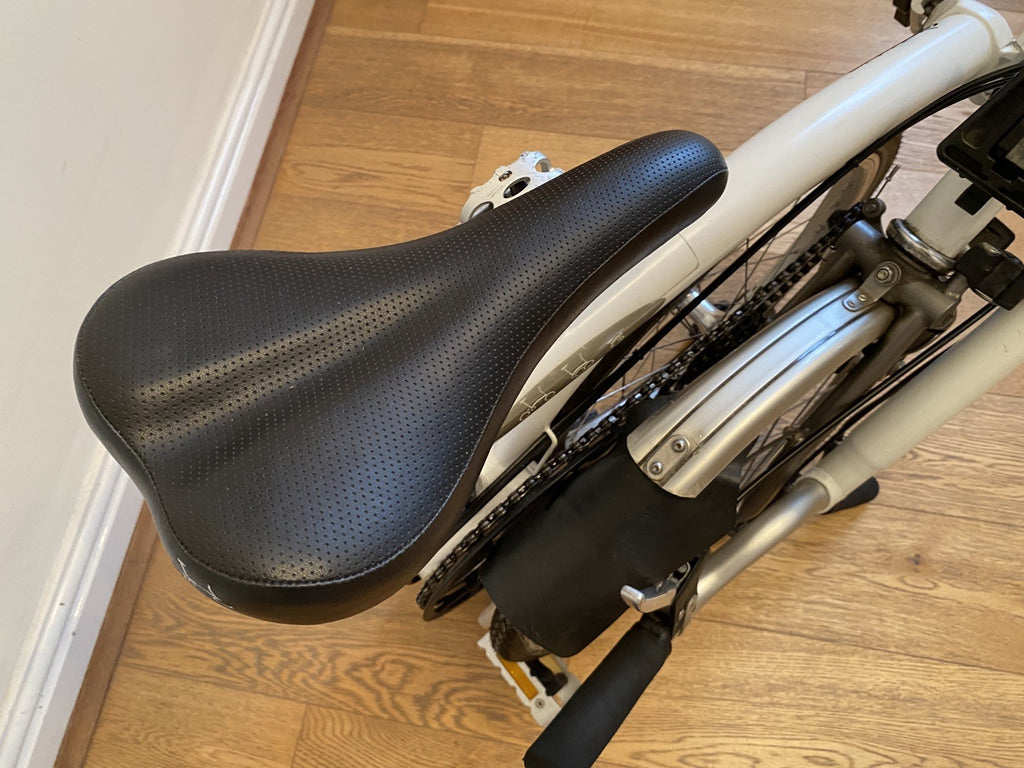 Brompton Superlight S2L-X, titanium fork and rear triangle