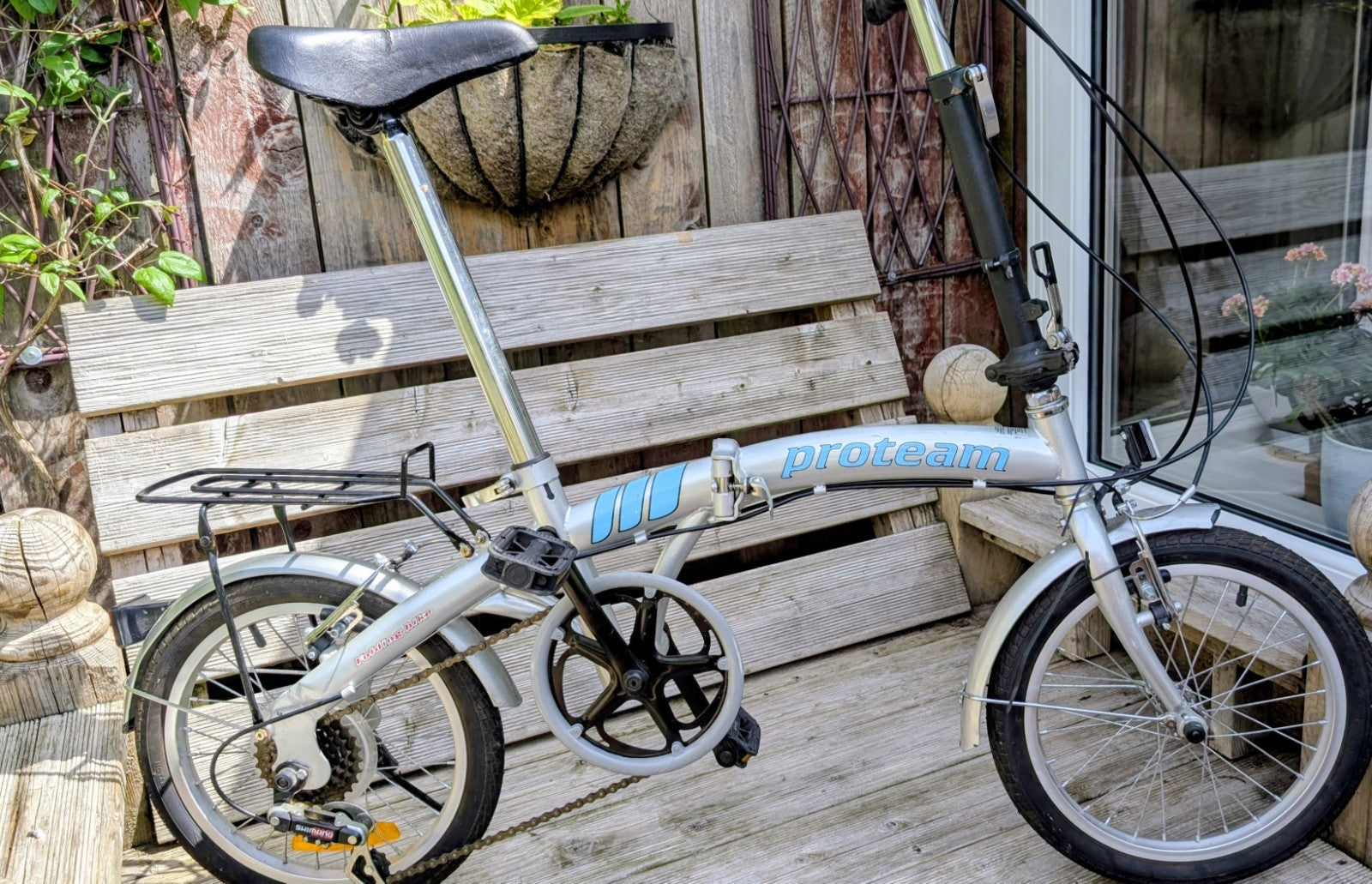 Proteam Folding Bike With Bag