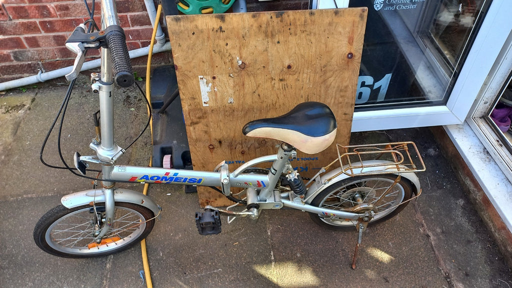 Aomeisi Folding Bike 5-Speed Suspension
