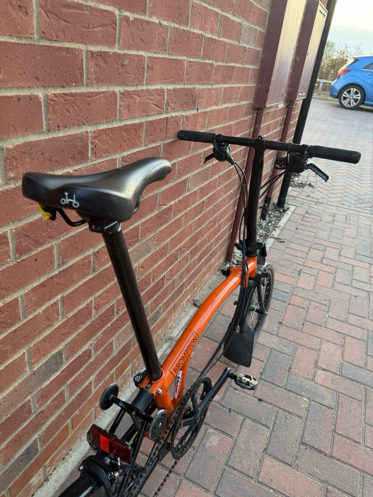 Brompton S6L Superlight Black Edition | Titanium 6-Speed Folding Bicycle