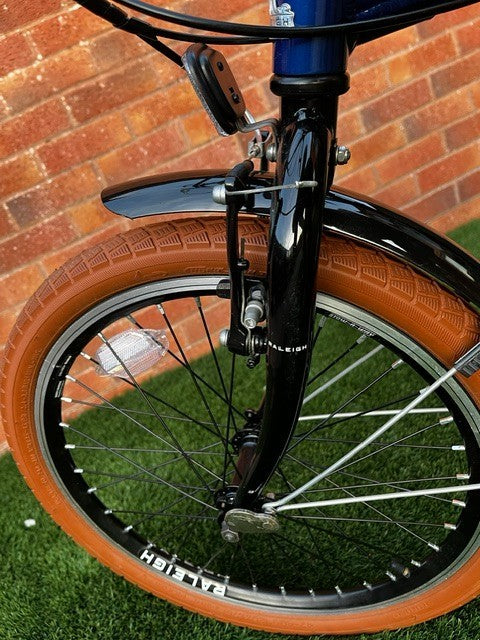 Raleigh stowaway folding bike