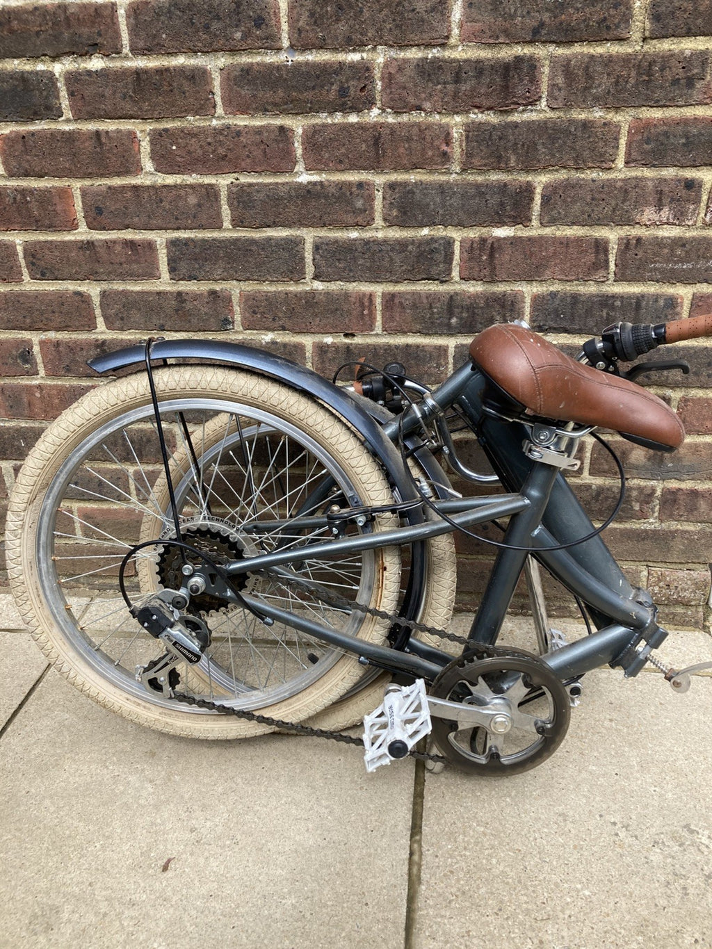 Unbranded fully folding bicycle