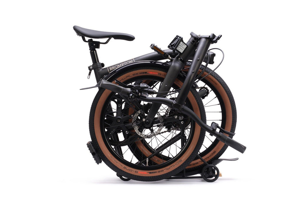 Brompton G Line 2026 with Roller Frame - 8-speed, Space Black, Medium