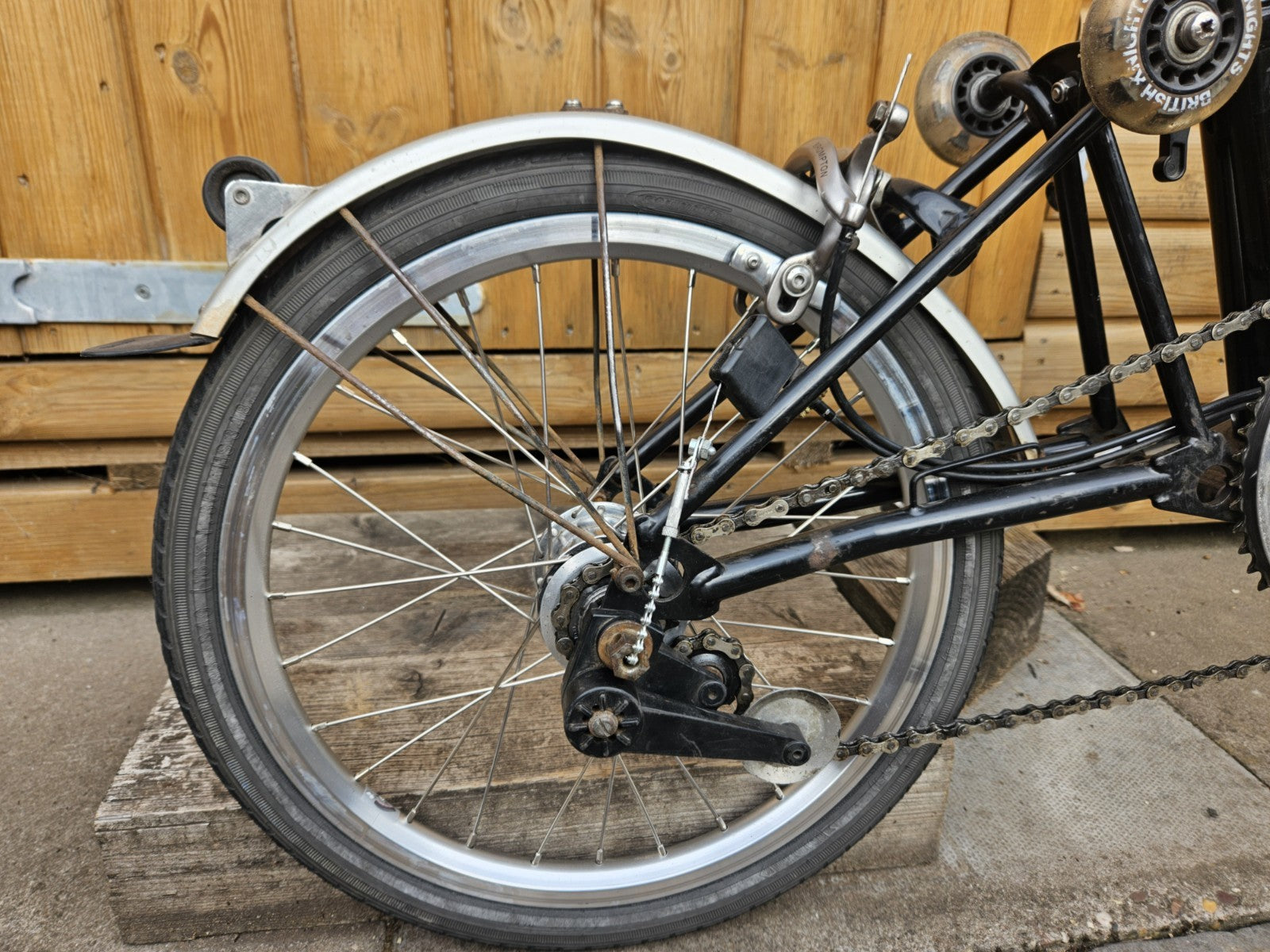Brompton Folding Bike - 3 Speed - Good Condition - Black - Read Notes