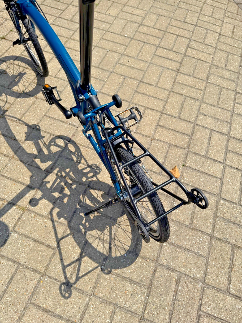 Brompton C Line Ocean 6 SPEED - Original British Folding Bike - with storage bag