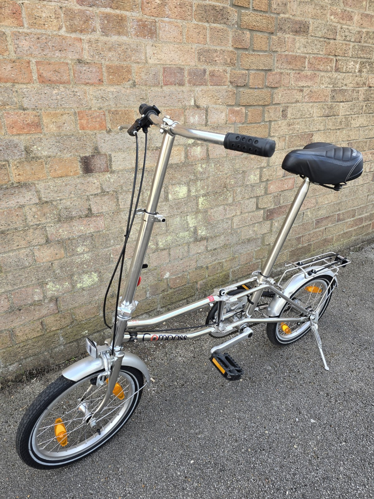 Dahon/Compass Vintage Stainless Steel Folding Bike