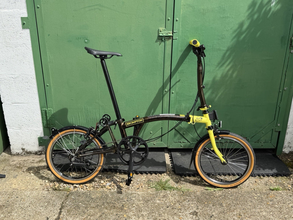 Brompton Folding Bike 6-Speed Tour de France Black Edition