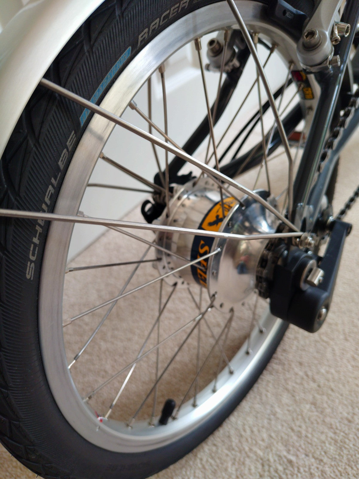 Extremely Rare Brompton Steve Parry Rohloff Test Ridden Only