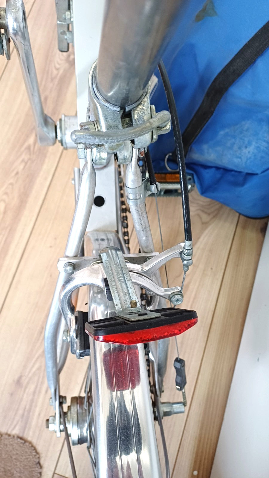 Vintage Bickerton Classic Folding Bike With Original Carrying Bag- Collectible