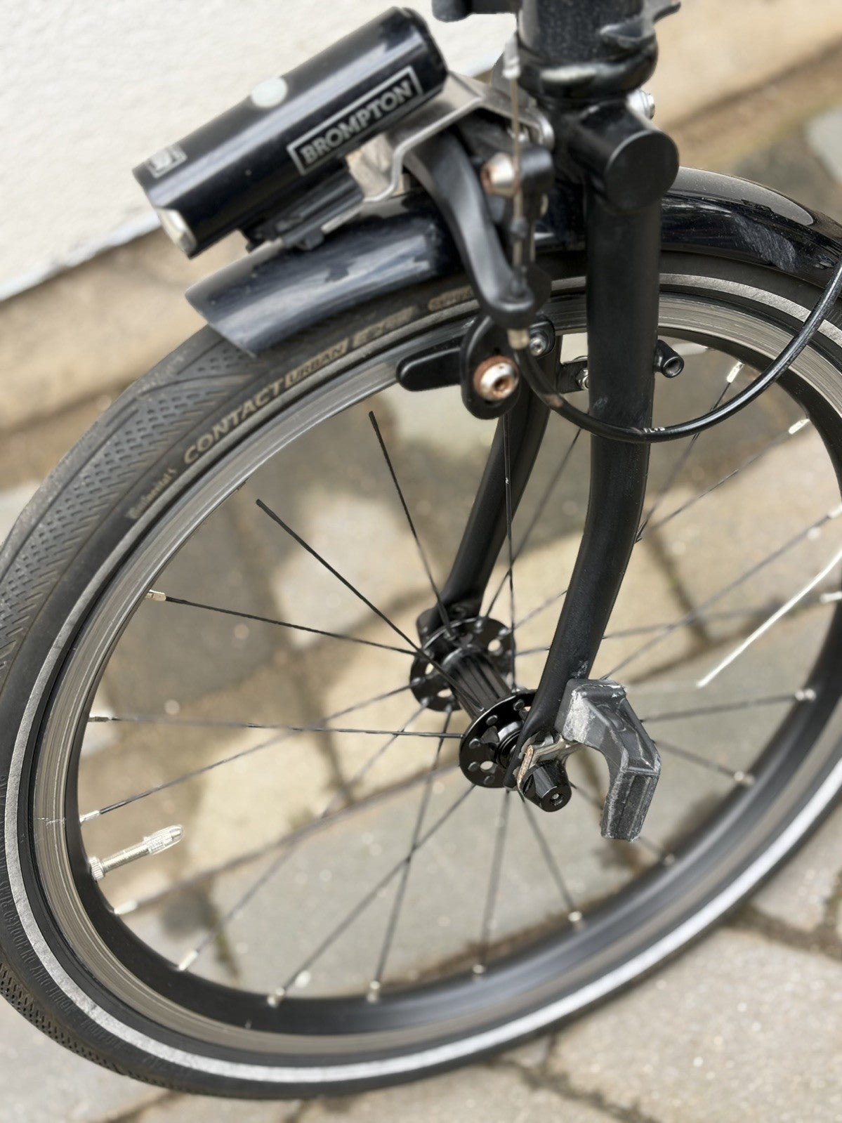 Brompton P Line 4-Speed 2023 Folding Bike Midnight Black