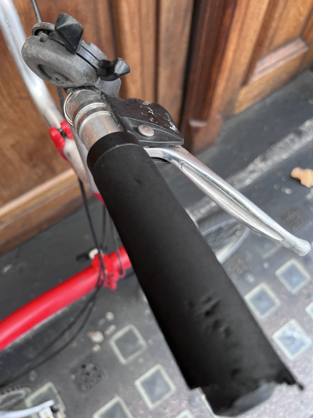 Brompton Bike Red Folding 3 Speed - ✅ FREE & FAST DPD Delivery🚚