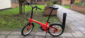Btwin Tilt 500 Folding Bike 7-Speed Orange Good Condition