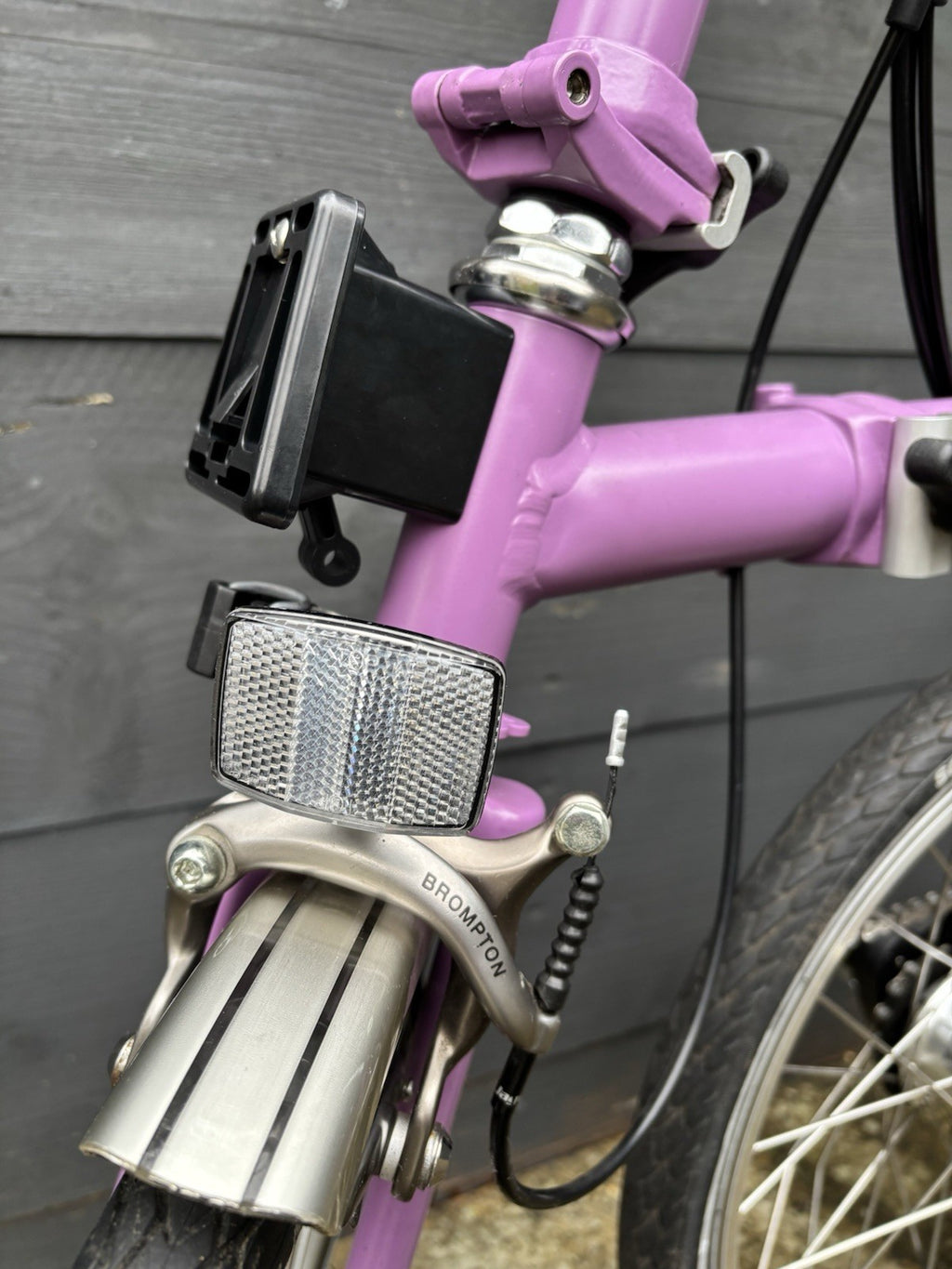Brompton M6L in rare Lilac Folding bike C Line - Very Light Leisure Use Only