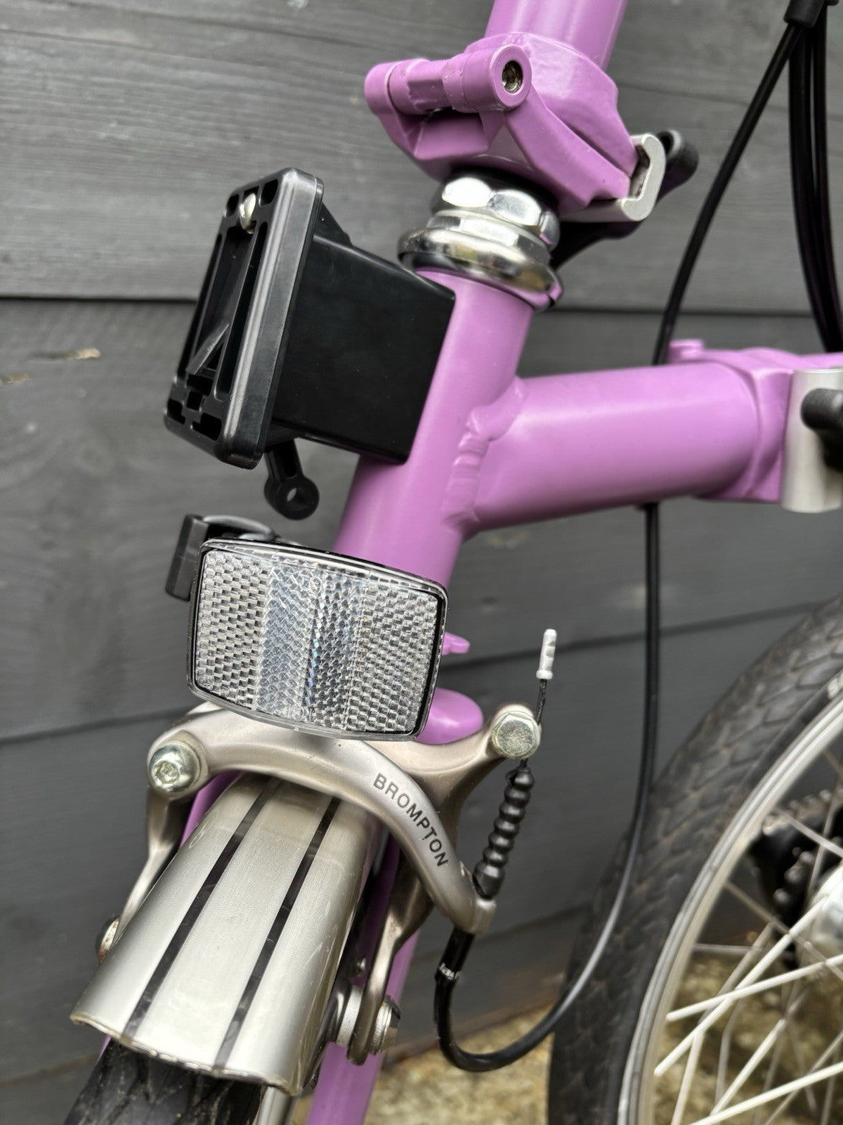 Brompton M6L in rare Lilac Folding bike C Line - Very Light Leisure Use Only