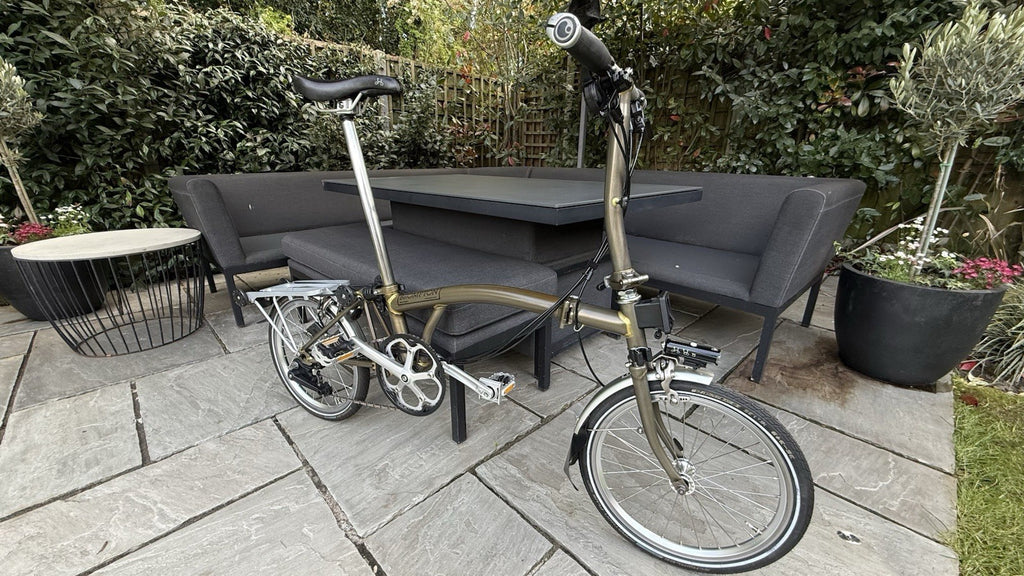 Brompton Gold Lacquer Limited Edition Bike - 6-Speed 2014 Fully upgraded