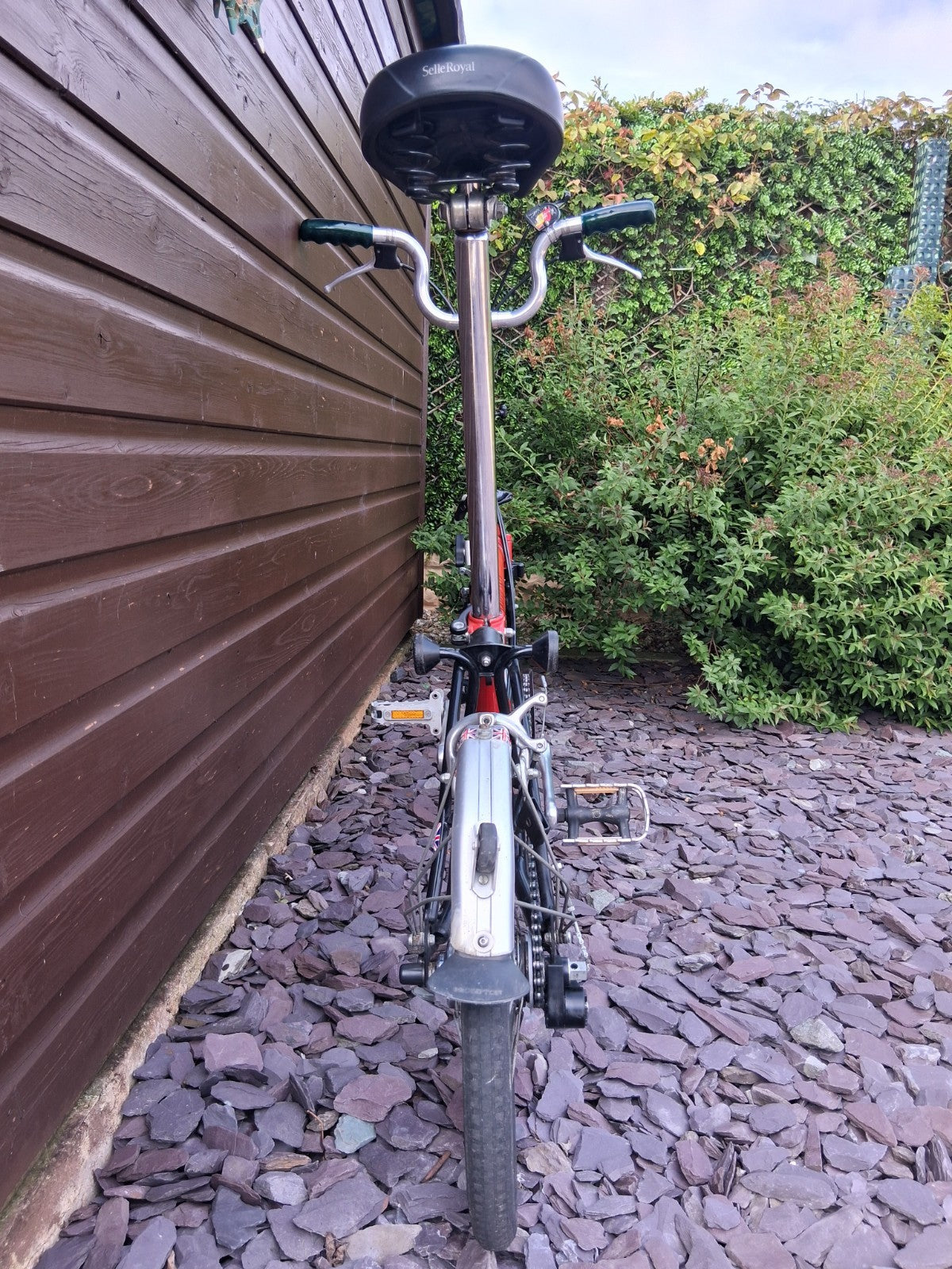 Brompton M3L Folding Bike 3 speed, Red, Good condition