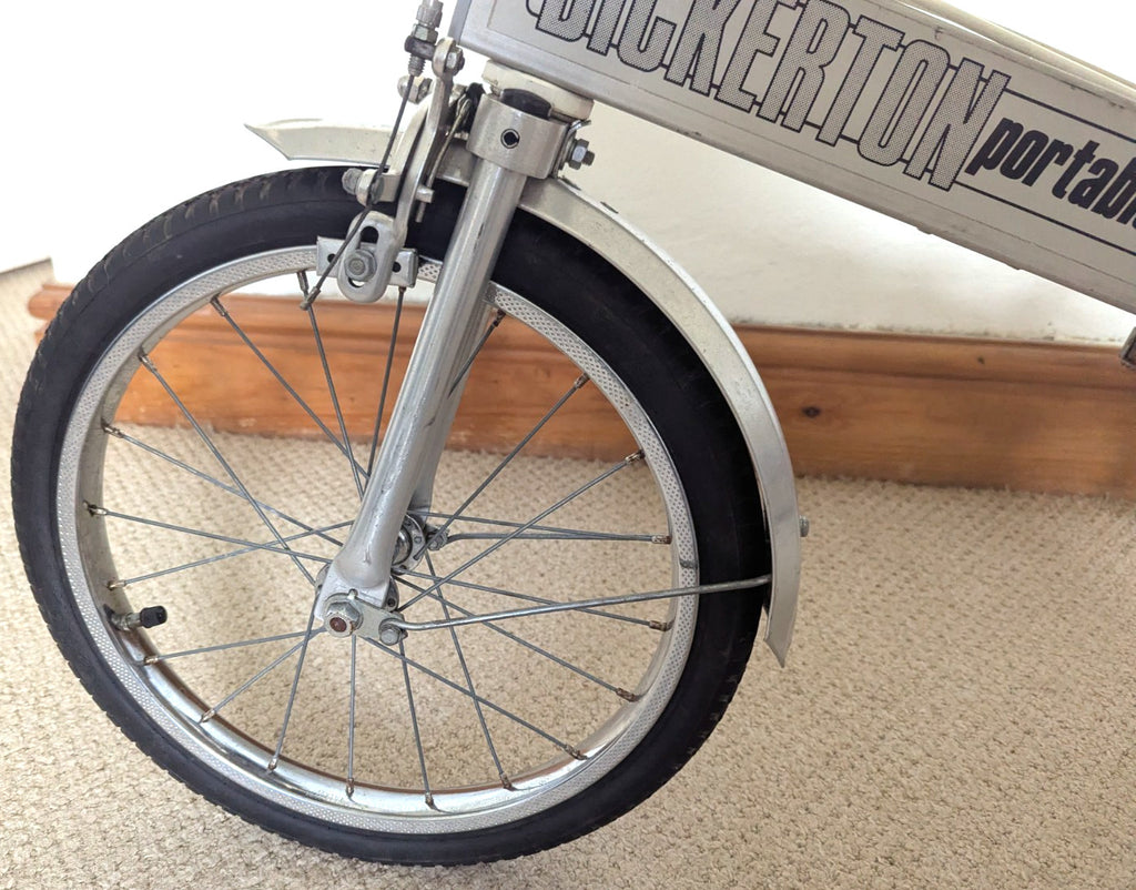 Vintage 1980 Bickerton Portable Folding Bike Compact Portable Excellent