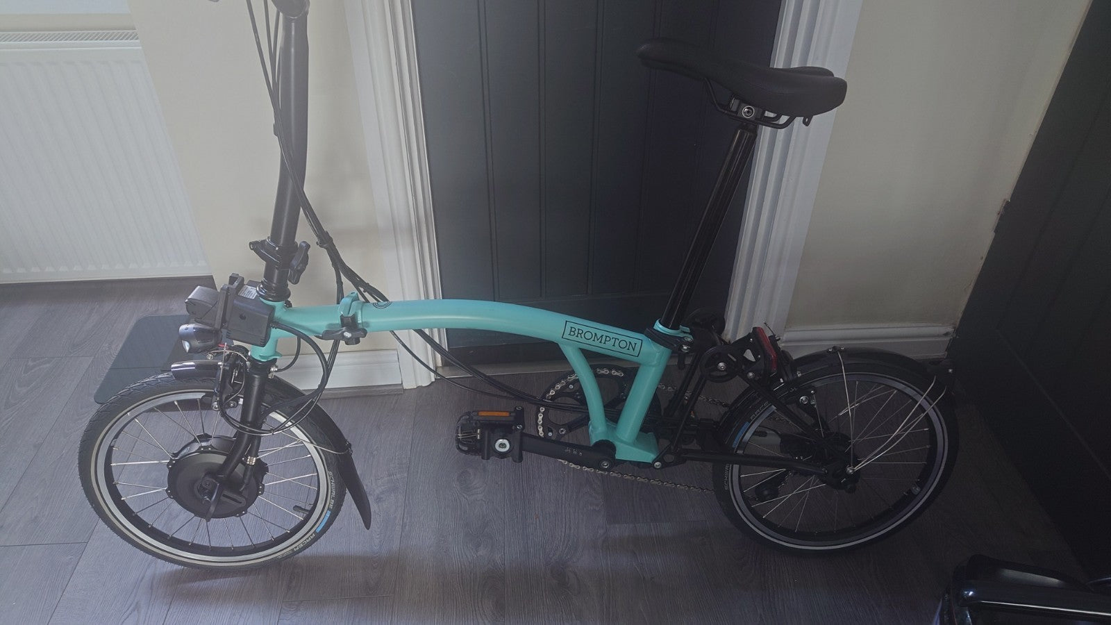 Brompton Electric C Line (12 Speed), Green, Unused 2026