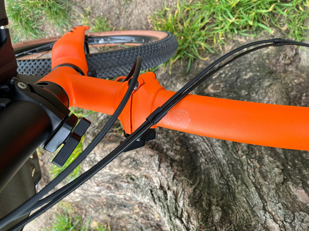 Brompton G Line Medium 8 speed Alfine Adventure Orange Gravel Folding Bike