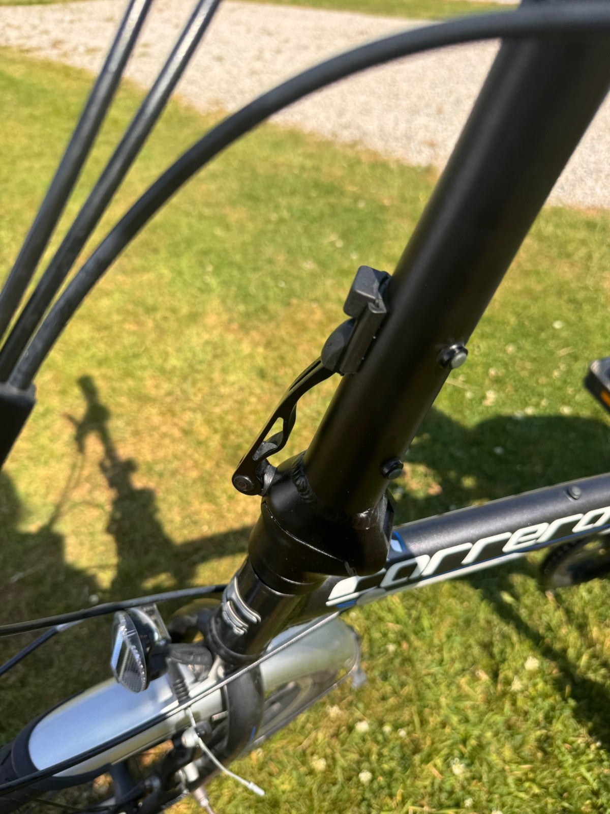 Carrera Intercity 1 Folding 20" Alloy Frame 7-Speed Bike Black