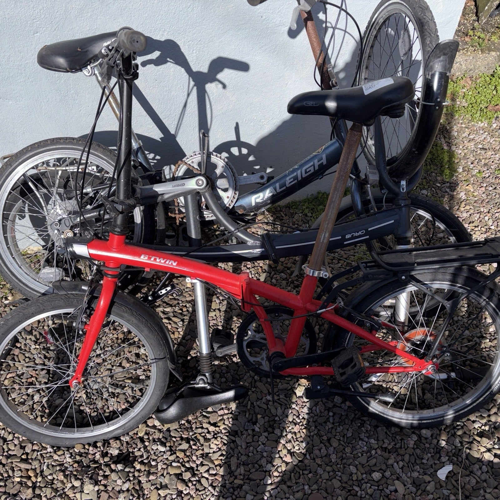 3 X Folding Bikes