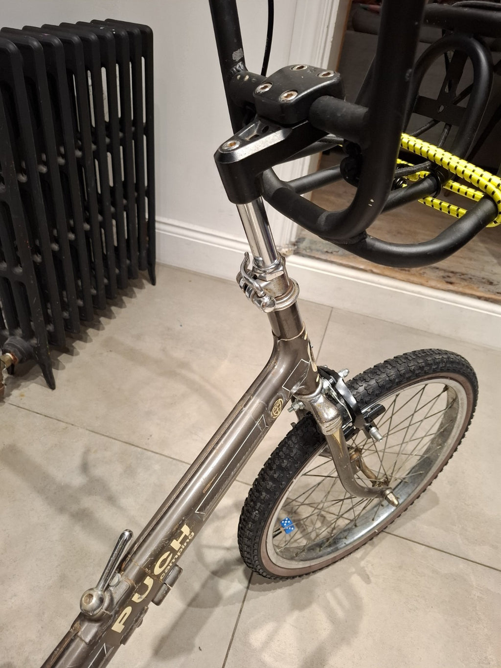Retro Puch Camping Folding Cargo Bike BMX Parts 1970s