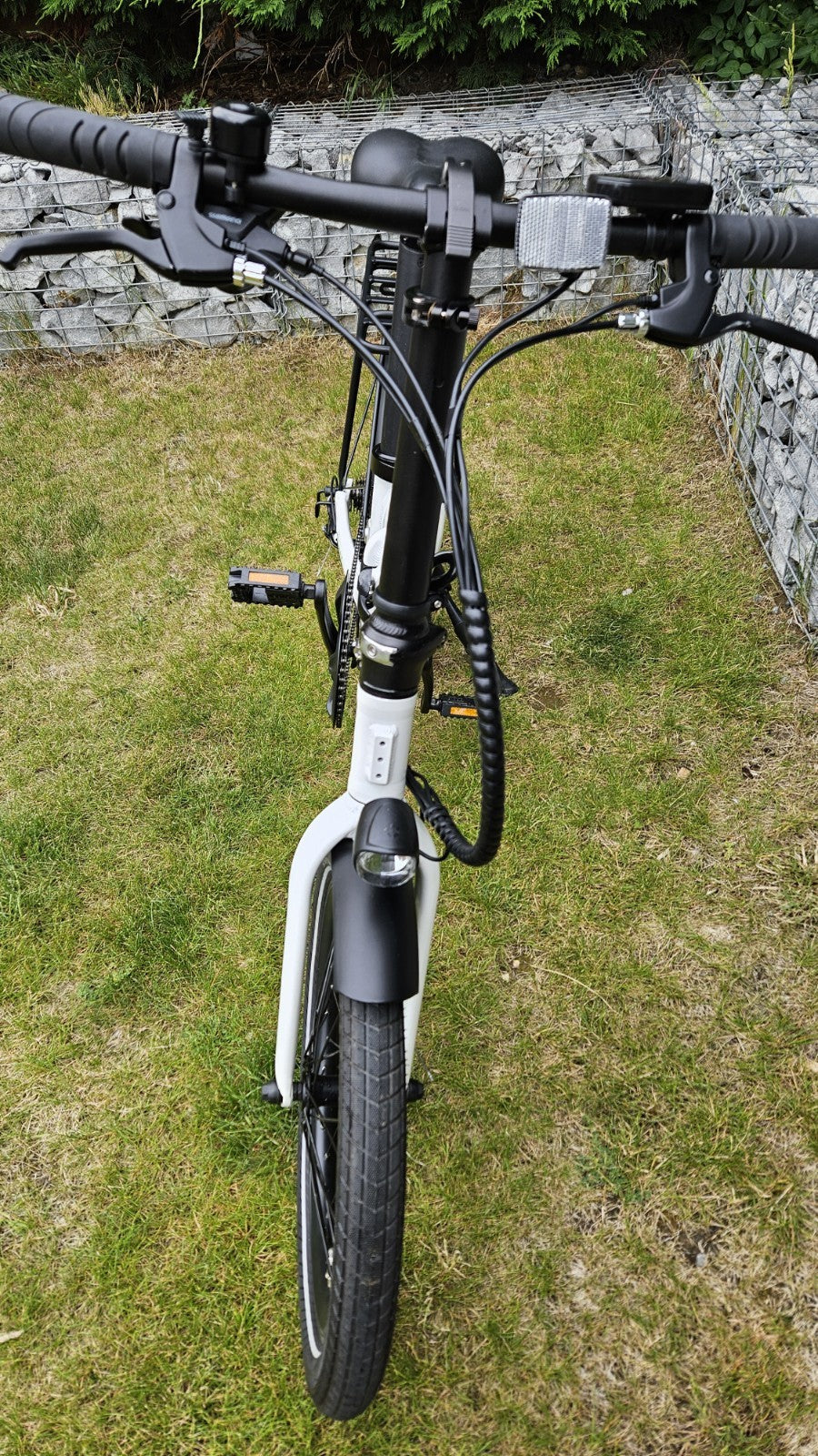 E-Go Max Folding Bike (White) 20 Inch Wheels 250W Including Storage Bag