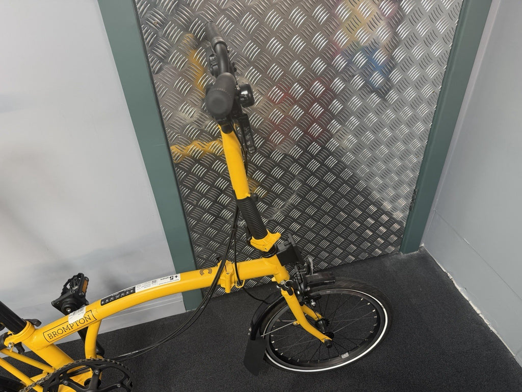 Brompton C Line 6 Speed Folding Bike Bumblebee Yellow Brand New Condition
