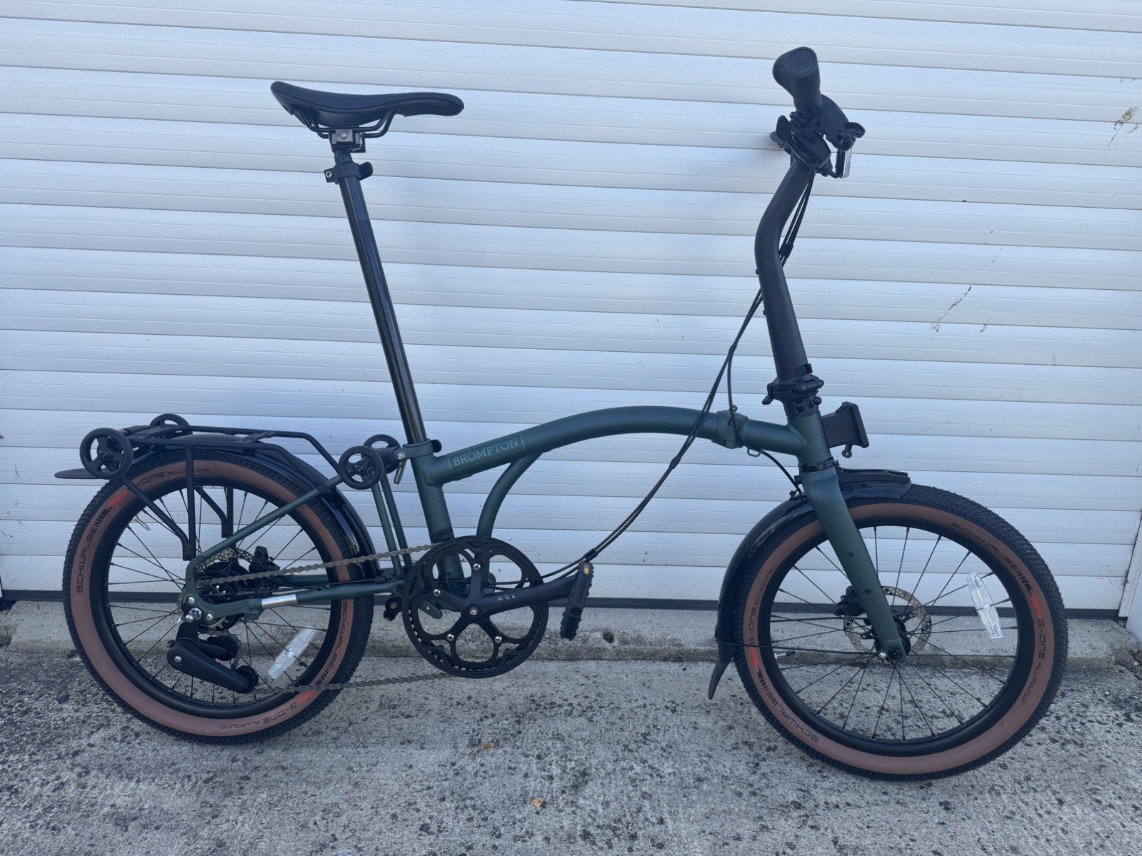 Brompton G Line 8-Speed (Large) 2026, Under 10 Miles, tools, warranty